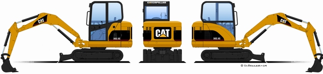 Decals - CAT Excavator